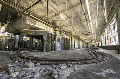 Abandoned Detroit Auto Factory